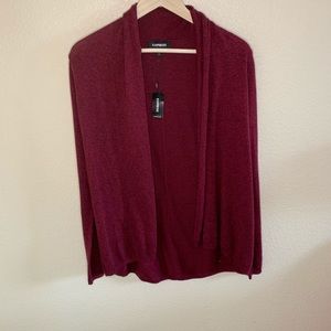 Maroon Express Cardigan Sz Small